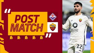 “Abbiamo lottato e dimostrato un grande atteggiamento” | HOUSSEM AOUAR AL TERMINE DI FIORENTINA-ROMA