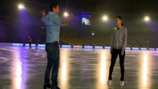 Yuna kim,NBC-her rock star status in South Korea, teaches him to skate.