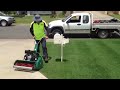 Cylinder lawn mowing Wagga