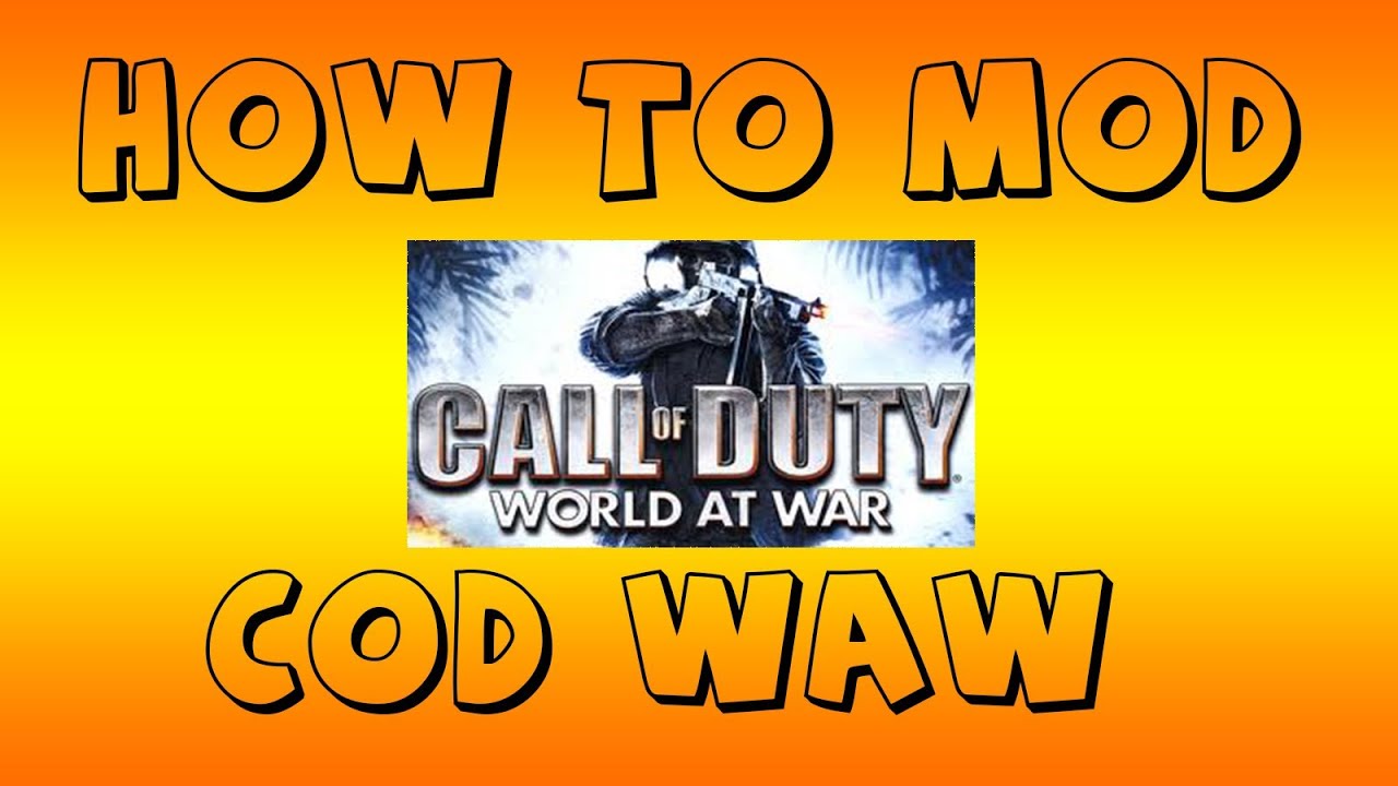 How to get mod menu on call of duty waw pc