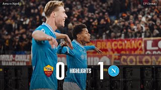 Highlights | Roma - Napoli 0-1 | Serie A - 13ª giornata
