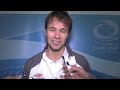 2011 Ford World Men's Curling Championship - Draw 9 Media Scrum