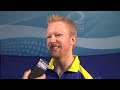 2011 Ford World Men's Curling Championship - Draw 9 Media Scrum