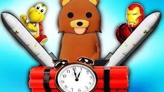 Gmod Sandbox Momentos Engraçados - BOMBA Nuclear, Pedobear Alejado, Montanha Russa (Garry's Mod)