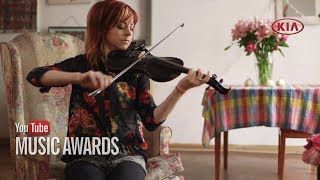 Lindsey Stirling Gets Ready for the YTMAs