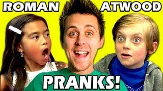 KIDS REACT TO ROMAN ATWOOD