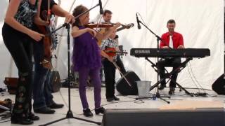 Natalie McMaster playing with her Children - Canterbury Folk Festival, Ingersoll ON. 2013 Desktop