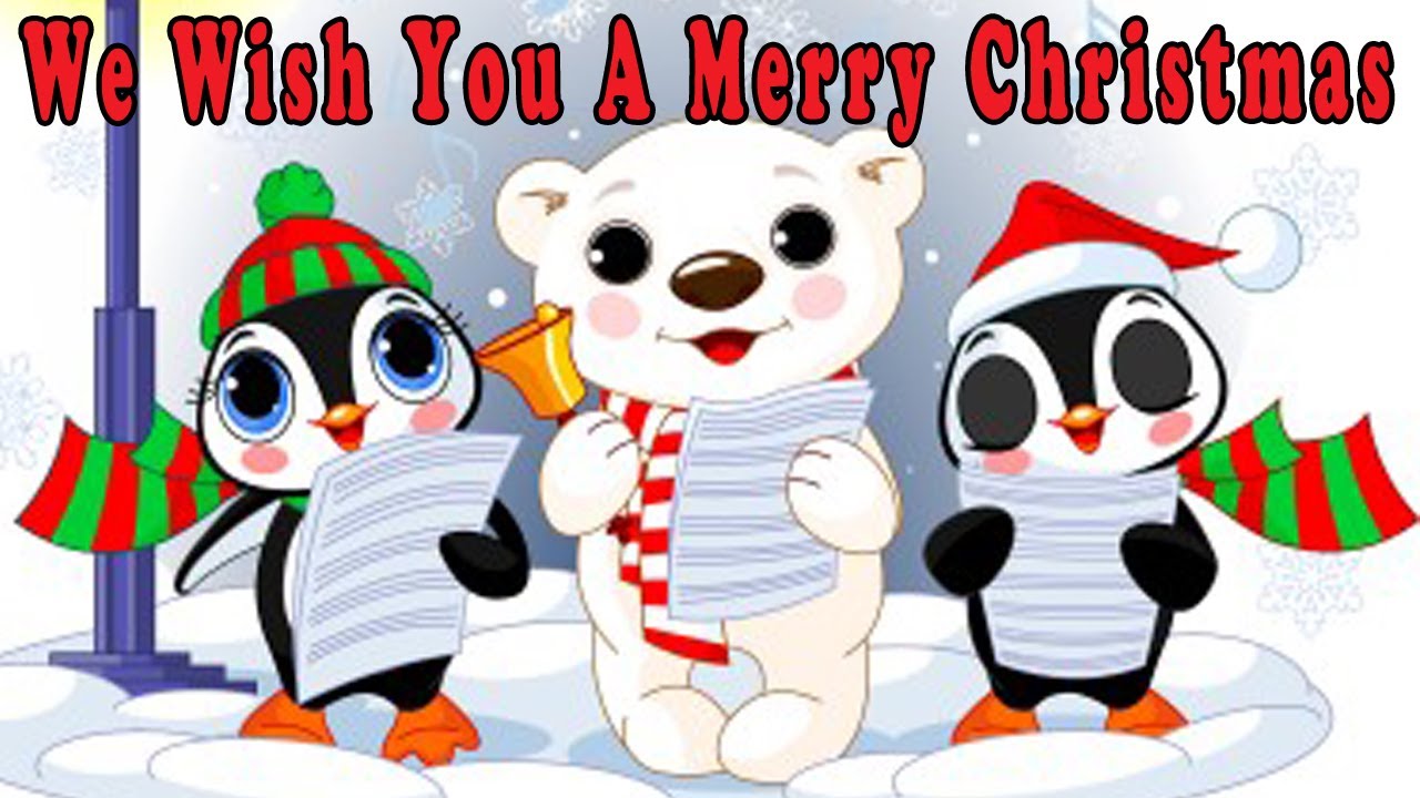 Christmas Songs for Children with lyrics - We Wish You a Merry