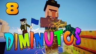 UNA BRUJA CON SORPRESAS!!  #DIMINUTOS | Episodio 8 | Minecraft Supervivencia