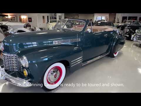 video 1941 Cadillac Series 62 Convertible Coupe