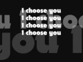 i choose you   mario  lyrics 