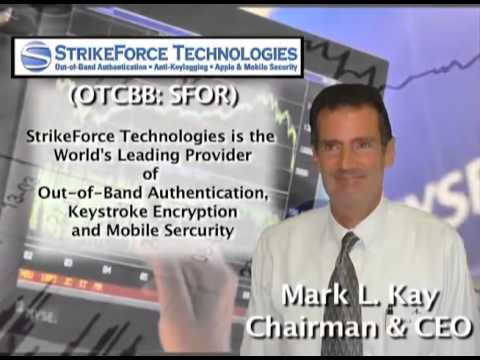 Strikeforce Technologie's CEO Mark Kay | Cyber Wealth 7 Patented Anti-Keylogging Software