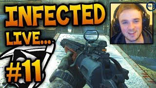 "CAN I GO HERE?" - Road To - KEM Infected #11 LIVE w/ Ali-A! - (Call of Duty: Ghost Gameplay)