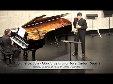 Garcia Bejarano, Jose Carlos Prelude, Cadence et Finale by Alfred Desenclos