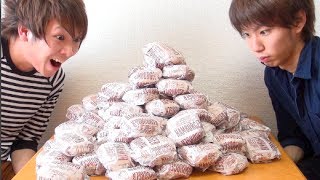 ハンバーガー100個食ってみた　前編