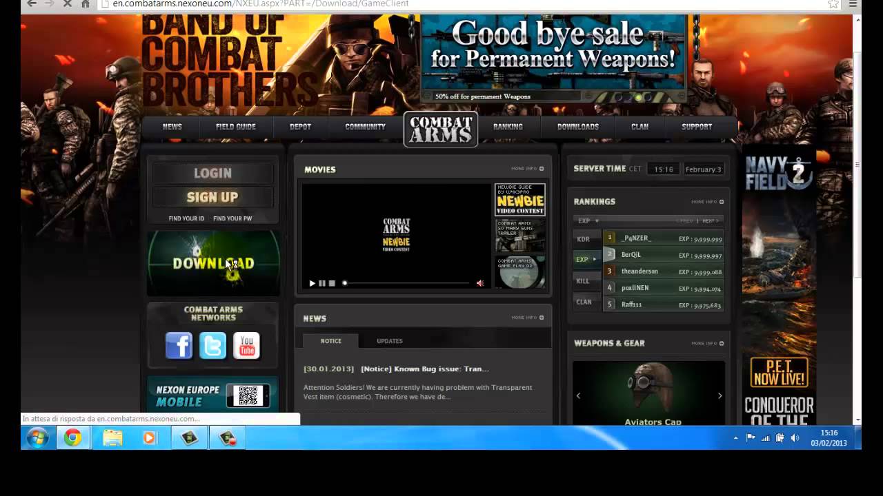 Come scaricare Combat Arms EU[ITA] - YouTube