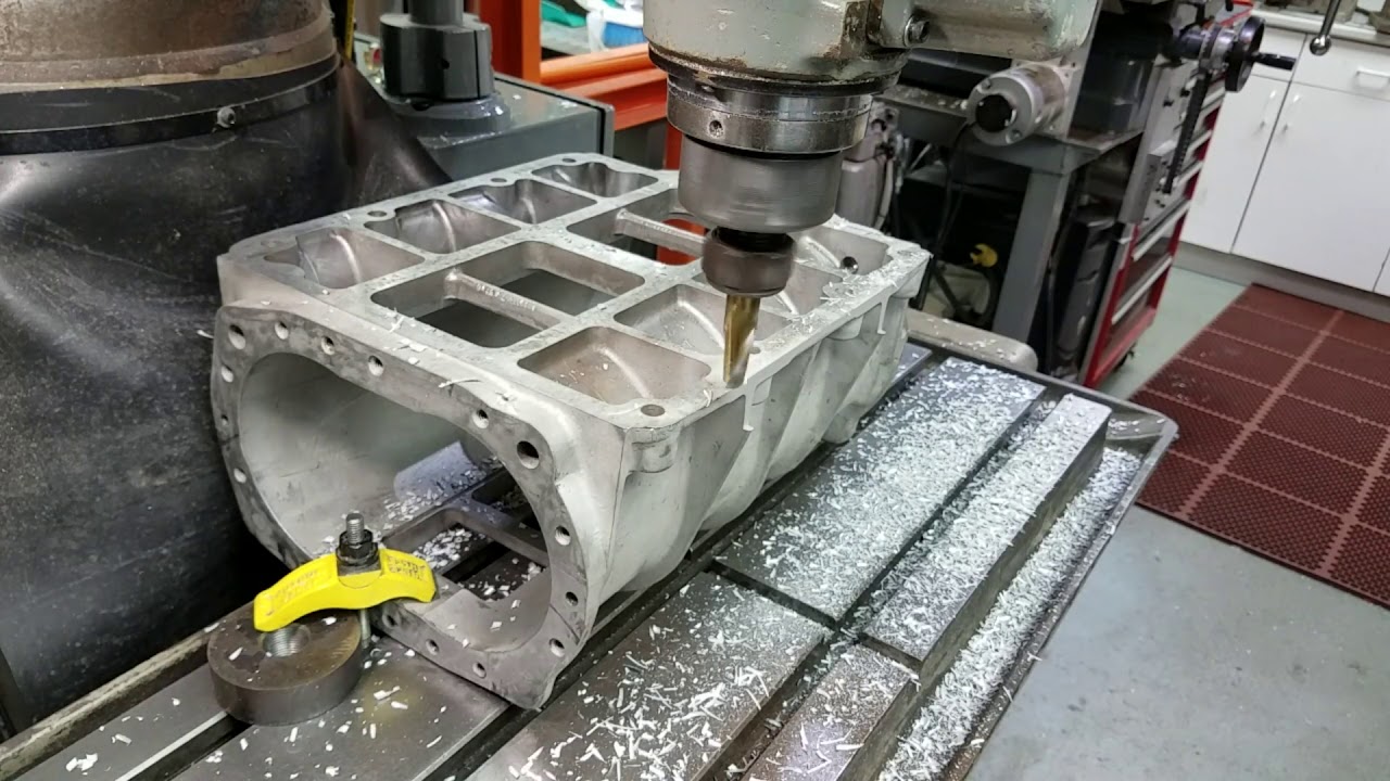 My 6 71 Blower Rebuild, Part 15: Custom Machining A Magnesium Carb Adapter ...