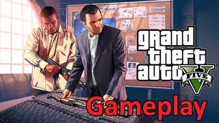 GAMEPLAY DE GTA V e em PT-BR! + Breve opinião