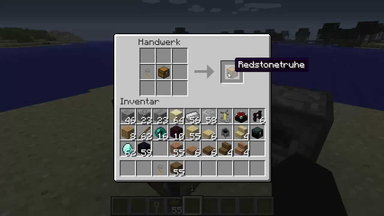 How To Minecraft Trapped Chest YouTube