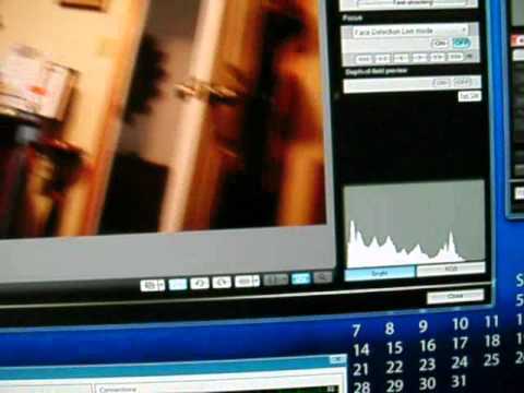 Remote Viewing Canon EOS Utility tethered to T2i - YouTube