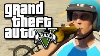 GTA 5 Funny Moments and Glitches!  (Player Launch Glitch Fun!)