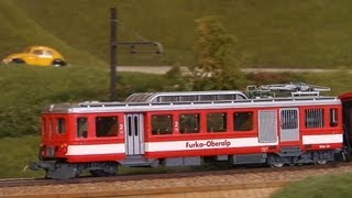 Die größte Modelleisenbahn in Spur 0 in der Schweiz