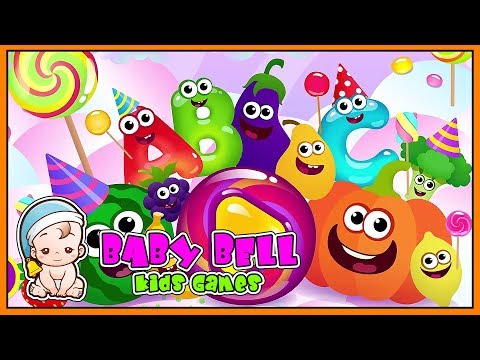Funny Food ABC games for toddlers and babies | Baby Bell - Kids Games