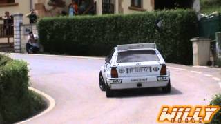 Rallysprint Cieza 2013 -Accidente 106, librada Buenaga y espectaculo-