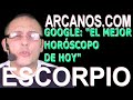 Video Horscopo Semanal ESCORPIO  del 3 al 9 Enero 2021 (Semana 2021-02) (Lectura del Tarot)