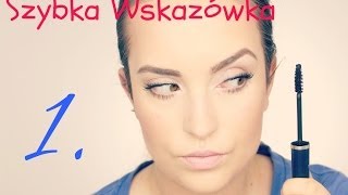 Szybka wskazówka nr 1 - czy tuszujesz rzęsy symetrycznie?