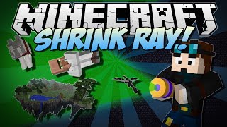 Minecraft | SHRINK RAY! (Shrink, Enlarge and Move Entire Worlds!) | Mod Showcase