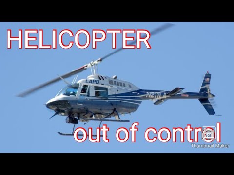 Helicopter missing funny movmant