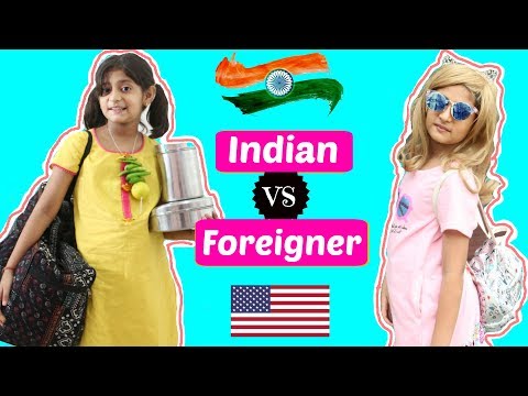 Indian vs Foreigner ... | #Travel #Roleplay #Sketch #Fun #ShrutiArjunAnand #MyMissAnand