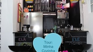 Tour: Minha Cozinha - Nova Decoração