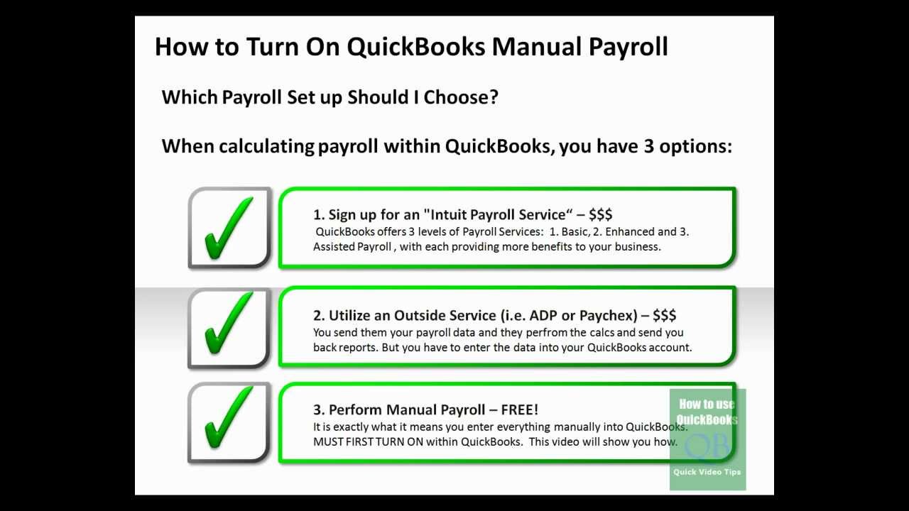 free quickbooks tutorial youtube