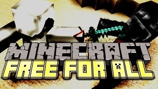 MINECRAFT RUST FREE FOR ALL (1 VS 6)