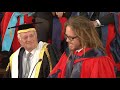 Tim Minchin Occasional Address and Honorary Degree of Doctor of Letters