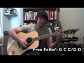 10 easy 3 chord acoustic guitar songs (G C D)