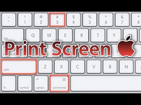 Screen Capture on Mac (Print Screen / Screenshot) - YouTube