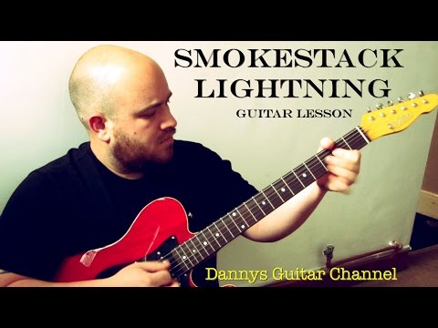 Smokestack Lightning - Howlin Wolf - Blues Guitar Lesson - Plectrum ...