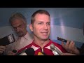 2011 Ford World Men's Curling Championship - Draw 11 Media Scrum