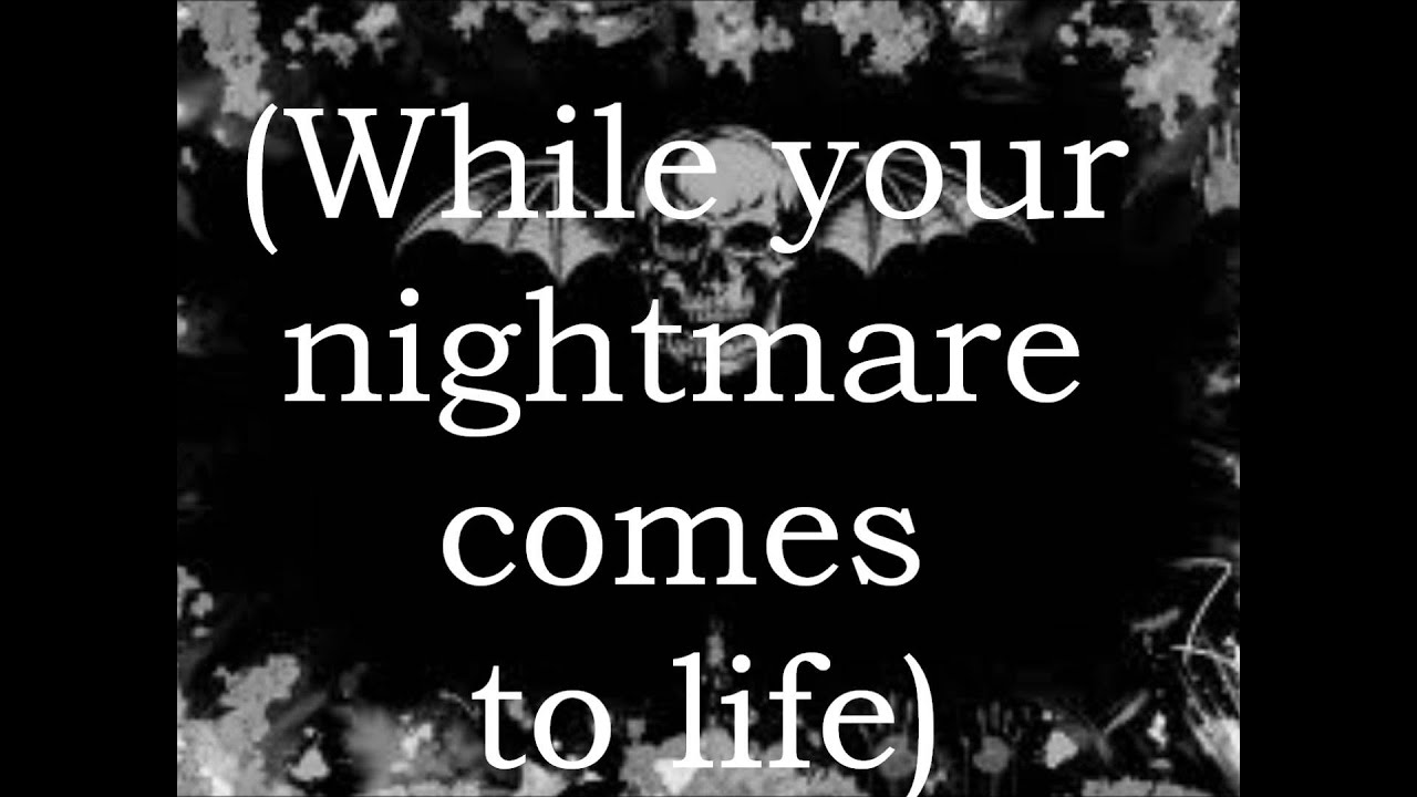 Avenged Sevenfold - Nightmare lyrics - YouTube