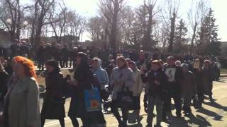 8.04.14 - Луганск. Церковь с народом