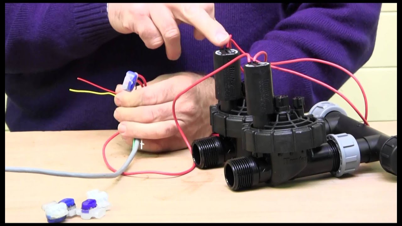 Wiring an Irrigation Solenoid Valve YouTube