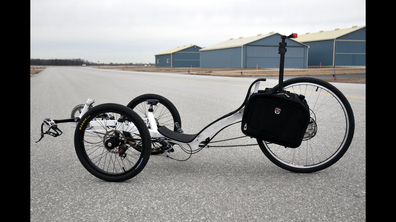 Completed DIY Recumbent Warrior Trike - YouTube