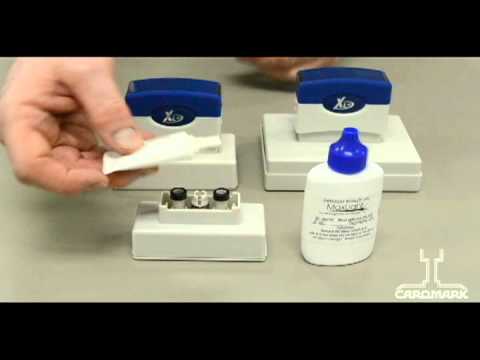 ink pre rubber inked stamps