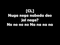 2NE1 ~ I AM THE BEST lyrics