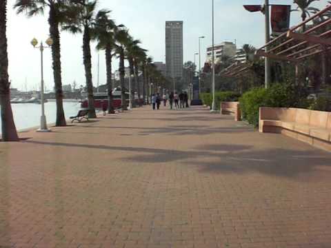 Enguera BTT paseo por el postiguet y el puerto de Alicante