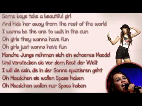 GIRLS JUST WANNA HAVE FUN LYRICS girls just wanna have fun lyrics: