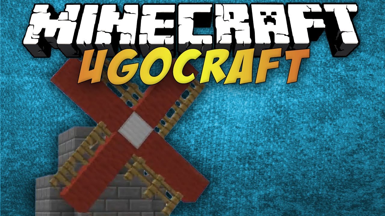 Minecraft 1.2.5 - UGOcraft Mod Review - Rotierende Blöcke uvm ...